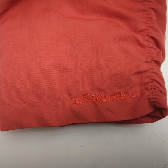 Eddie Bauer Ladies Size Large Salmon Lightweight Lined Button Front Jacket - Picture 8 of 11